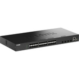D-Link DGS-1530-28S/E switch di rete Gestito L2 Nero, Interruttore Nero, Gestito, L2, Full duplex, Montaggio rack