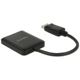 DeLOCK 87769 ripartitore video DisplayPort 2x HDMI, Separatori DisplayPort Nero, DisplayPort, 2x HDMI, 3840 x 2160 Pixel, Nero, Plastica, 1.4/2.2