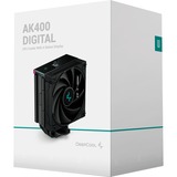 DeepCool AK400 Digital, raffreddamento CPU  Nero