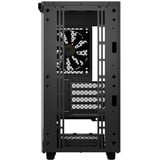 DeepCool MACUBE 110 Midi Tower Nero Nero, Midi Tower, PC, Nero, micro ATX, Mini-ITX, Acrilonitrile butadiene stirene (ABS), SPCC, Vetro temperato, Giocare