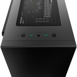 DeepCool MACUBE 110 Midi Tower Nero Nero, Midi Tower, PC, Nero, micro ATX, Mini-ITX, Acrilonitrile butadiene stirene (ABS), SPCC, Vetro temperato, Giocare