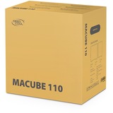 DeepCool MACUBE 110 Midi Tower Nero, Chassis Tower Nero, Midi Tower, PC, Nero, micro ATX, Mini-ITX, Acrilonitrile butadiene stirene (ABS), SPCC, Vetro temperato, Giocare