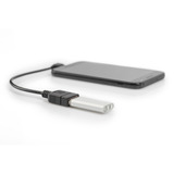 Digitus Adattatore USB 2.0, connettore Micro USB 90° > presa USB-A Nero