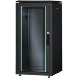 Digitus Armadio di rete Serie Unique - 600 x 1000 mm (L x P), IT armadio Nero, Rack indipendenti, 26U, 800 kg, Griglie, Nero