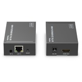 Digitus DS-55517, Estensione HDMI Nero