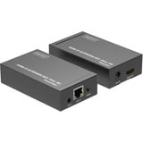 Digitus Set di estensori HDMI IP, Estensione HDMI Nero