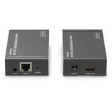 Digitus Set di estensori HDMI IP, Estensione HDMI Nero