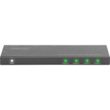 Digitus Ultra Slim HDMI Splitter, 1x4, 4K / 60 Hz, Splitter HDMI Nero