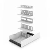 Digitus Unibox LWL per montaggio a parete, IT armadio grigio chiaro