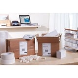Dymo LW etichette extra large originali per etichettatrice LabelWriter 5XL/4XL | 104 mm x 159 mm | Rotolo da 220 | nero su bianco Bianco, Etichetta per stampante autoadesiva, Carta, Permanente, Rettangolo, LabelWriter