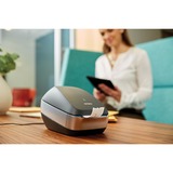Dymo LabelWriter ™ Wireless, Stampante per etichette argento/Nero, Termica diretta, 600 x 300 DPI, Con cavo e senza cavo, Nero
