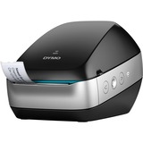 Dymo LabelWriter ™ Wireless, Stampante per etichette argento/Nero, Termica diretta, 600 x 300 DPI, Con cavo e senza cavo, Nero