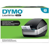 Dymo LabelWriter ™ Wireless, Stampante per etichette argento/Nero, Termica diretta, 600 x 300 DPI, Con cavo e senza cavo, Nero