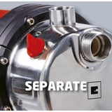 EINHELL GC-WW 1250 NN 5 bar 5000 l/h 1200 W, Pompa accaio/Rosso, Giardino, Rosso, Acciaio inossidabile, Acciaio inossidabile, Acciaio inossidabile, 5 bar, 50 m
