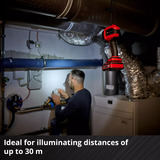 EINHELL Lampada a batteria Power X-Change TC-CL 18/350 Li - Solo, 18 Volt, Luce LED 