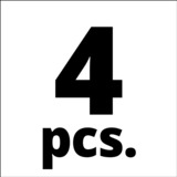 EINHELL Set di scalpelli 4132769, 4 pezzi, Insieme a scalpello  