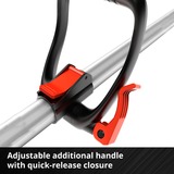 EINHELL Utensile Multifunzionale tagliasiepi a batteria Einhell  GE-HC 18 Li T, Potatore rosso, Tagliasiepi a batteria, Litio, Doppia lama, 40 cm, 1,6 cm, Batteria e caricabatteria non inclusi