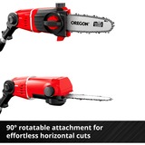 EINHELL Utensile Multifunzionale tagliasiepi a batteria Einhell  GE-HC 18 Li T, Potatore rosso, Tagliasiepi a batteria, Litio, Doppia lama, 40 cm, 1,6 cm, Batteria e caricabatteria non inclusi