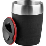 Emsa TRAVEL CUP tazza Nero Nero/in acciaio inox, Singolo, 0,2 L, Nero