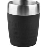 Emsa TRAVEL CUP tazza Nero, Tazza termica Nero/in acciaio inox, Singolo, 0,2 L, Nero