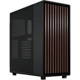 Fractal Design North Charcoal Black, Chassis Tower Nero/legno