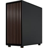 Fractal Design North Charcoal Black, Chassis Tower Nero/legno