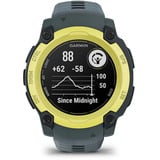 Garmin Instinct E, Smartwatch grigio scuro/Limone verde