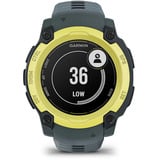 Garmin Instinct E, Smartwatch grigio scuro/Limone verde