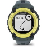 Garmin Instinct E, Smartwatch grigio scuro/Limone verde