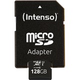 Intenso 128GB microSDXC UHS-I Classe 10 128 GB, MicroSDXC, Classe 10, UHS-I, 90 MB/s, Class 1 (U1)