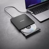 Intenso EOD 400D Slim, Masterizzatore DVD Nero