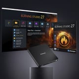 Intenso EOD 400D Slim, Masterizzatore DVD Nero