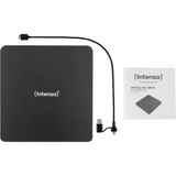 Intenso EOD 400D Slim, Masterizzatore DVD Nero