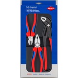 KNIPEX 00 20 09 V01 pinza Set di pinze, Set pinze blu/Nero, Set di pinze, Blu/Rosso, 950 g