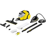 Kärcher SC 5 EasyFix IRON Pulitore a vapore verticale 1,5 L 2200 W Nero, Giallo giallo/Nero, Pulitore a vapore verticale, 1,5 L, Nero, Giallo, 50 cm, 100 cm, 6 m