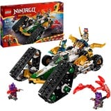 LEGO Cingolato del Team Ninja, Giochi di costruzione Set da costruzione, 9 anno/i, Plastica, 576 pz, 955 g