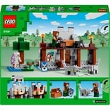 LEGO Minecraft Il castello del Lupo, Giochi di costruzione Set da costruzione, 8 anno/i, Plastica, 312 pz, 504 g