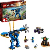 LEGO NINJAGO Electro-Mech di Jay, Giochi di costruzione Set da costruzione, 4 anno/i, Plastica, 106 pz, 310 g