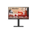 LG 24BA750-B Monitor PC 60,5 cm (23.8") 1920 x 1080 Pixel Full HD LCD Nero, Monitor LED Nero, 60,5 cm (23.8"), 1920 x 1080 Pixel, Full HD, LCD, 5 ms, Nero