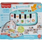 Mattel Kick & Play Multicolore Tappetino da gioco per bambino, Gioco di scheda/coperta Tappetino da gioco per bambino, Arco giocattolo, Multicolore