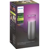 Philips Hue Lampada da battiscopa White & Color Ambiance Calla, Luce LED argento