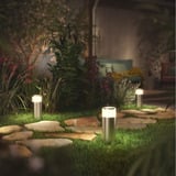 Philips Hue Lampada da battiscopa White & Color Ambiance Calla, Luce LED argento