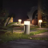 Philips Hue Lampada da battiscopa White & Color Ambiance Calla, Luce LED argento