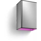 Philips Hue White & Color Ambiance Resonate Lampada da parete per esterni, Luce LED argento