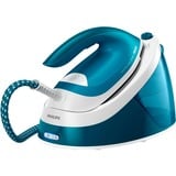 Philips PerfectCare Compact Essential GC6840/20 Ferro generatore di vapore, Stazione stirante Petrolio/Bianco, 2400 W, 360 g/min, SteamGlide, 6 bar, 1,3 L, 120 g/min