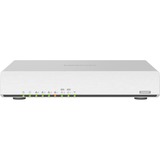 QNAP QHora-301W router wireless 10 Gigabit Ethernet Dual-band (2.4 GHz/5 GHz) Bianco bianco, Wi-Fi 6 (802.11ax), Dual-band (2.4 GHz/5 GHz), Collegamento ethernet LAN, Bianco, Router da tavolo