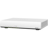 QNAP QHora-301W router wireless 10 Gigabit Ethernet Dual-band (2.4 GHz/5 GHz) Bianco bianco, Wi-Fi 6 (802.11ax), Dual-band (2.4 GHz/5 GHz), Collegamento ethernet LAN, Bianco, Router da tavolo