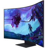Samsung Monitor Gaming Odyssey Ark 2ª Gen. da 55" UHD Curvo, Monitor di gioco Nero, 139,7 cm (55"), 3840 x 2160 Pixel, 4K Ultra HD, LED, 1 ms, Nero