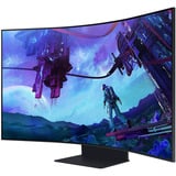 Samsung Monitor Gaming Odyssey Ark 2ª Gen. da 55" UHD Curvo, Monitor di gioco Nero, 139,7 cm (55"), 3840 x 2160 Pixel, 4K Ultra HD, LED, 1 ms, Nero