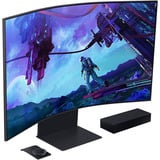 Samsung Monitor Gaming Odyssey Ark 2ª Gen. da 55" UHD Curvo, Monitor di gioco Nero, 139,7 cm (55"), 3840 x 2160 Pixel, 4K Ultra HD, LED, 1 ms, Nero